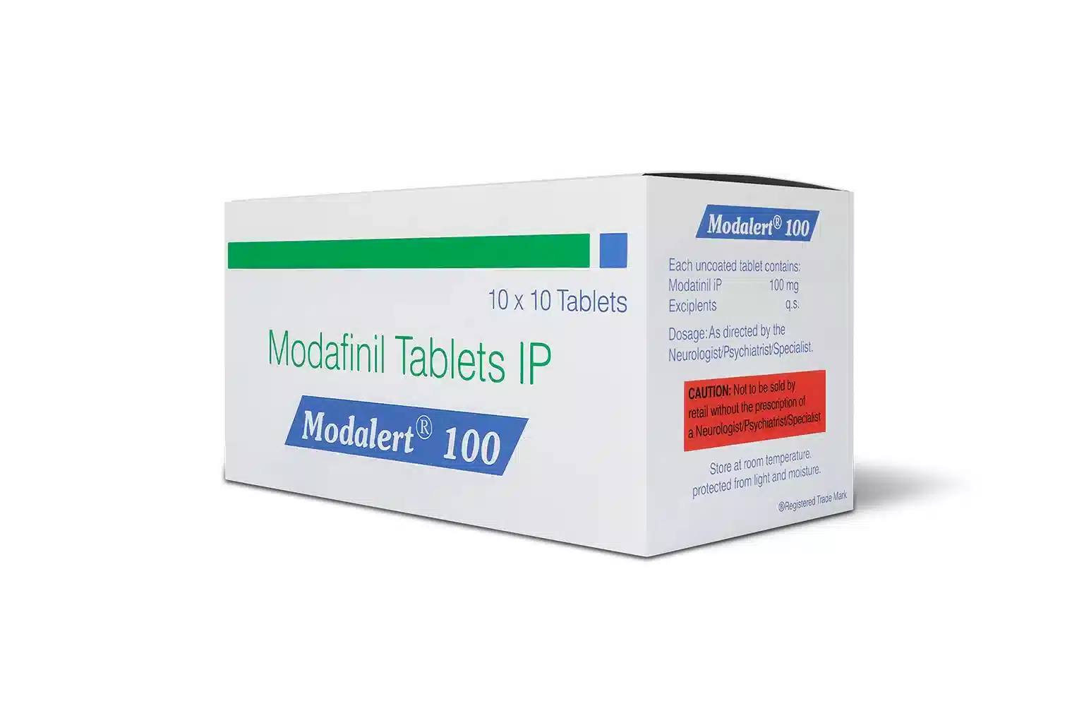 Modalert 100 mg tablets