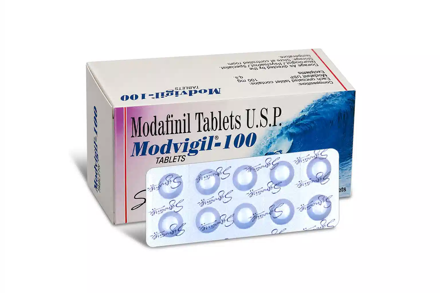 Modvigil 100 mg (Modafinil) - Image 3