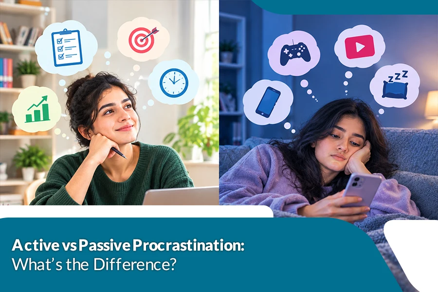 Active vs passive procrastination: productivity, goal setting, and digital distractions